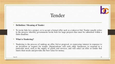 Cover Letter Quotations Tender And E Tender