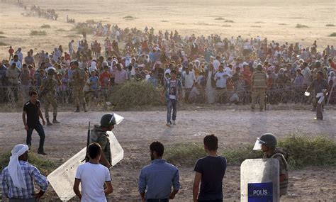 UN 70 000 Syrian Kurds Flee Into Turkey In 24 Hours Ya Libnan