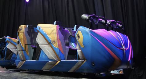 Disney Offers Official Look At Guardians Of The Galaxy Cosmic Rewind Ride Vehicles Coming To Epcot