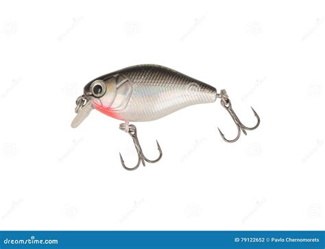 Fishing Lure Wobbler Isolated On White Background Stock Photo Image