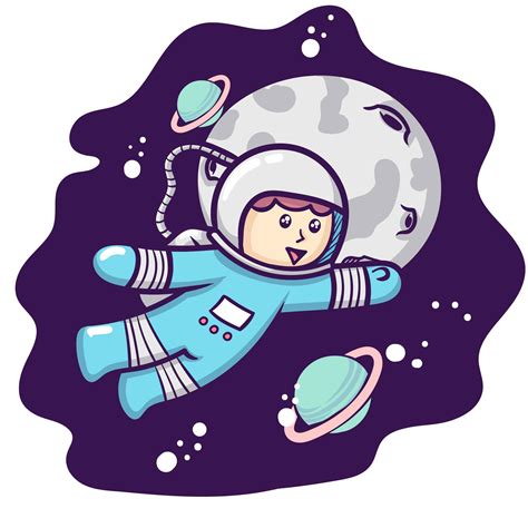 Astronaut Pictures Cartoon