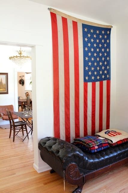 life as a thrifter great ways to display the american flag