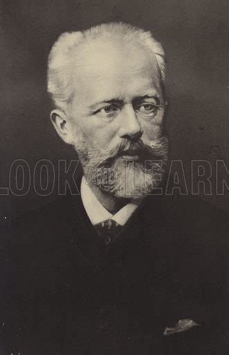 Portrait Of Pyotr Ilyich Tchaikovsky Stock Image Look And Learn