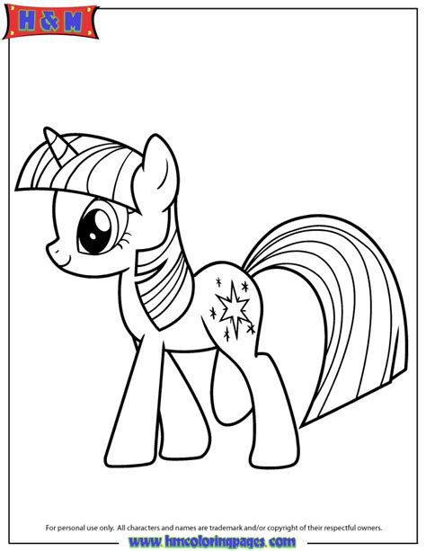 Twilight sparkle is my daughter's favourite pony and so this was an obvious choice for her to read first. My Little Pony Coloring Pages Twilight Sparkle - Coloring Home