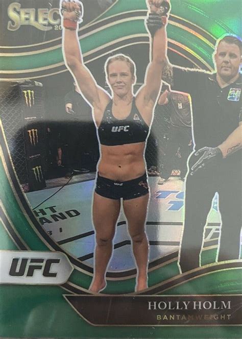 Holly Holm 2021 Select Ufc Octagonside Green 213 Price Guide Sports Card Investor