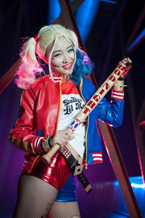 fashion 2016 suicide squad harley quinn 34 size 83cm wooden baseball bat cosplay in costume
