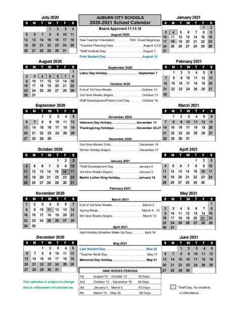 Auburn Academic Calendar 2024 Printable Word Searches