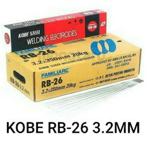 Jual Kawat Las Kobe Rb Mm Kobe Rb Mm Kg Shopee Indonesia