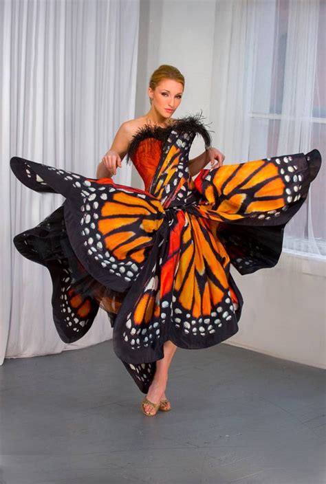 Pix Guru The Monarch Butterfly Dress By Luly Yang