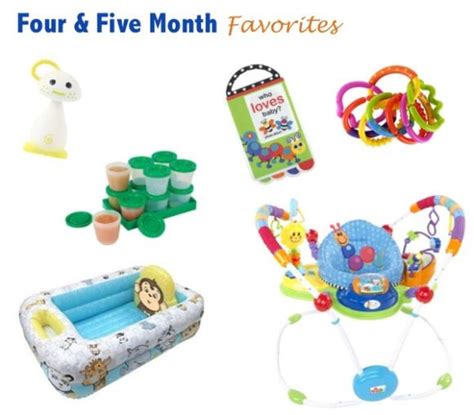 At five months, many babies become very unhappy if left alone for a long time on the floor or in their baby bouncer. 4 & 5 Month Old Favorite Baby Products!! (teether toy ...