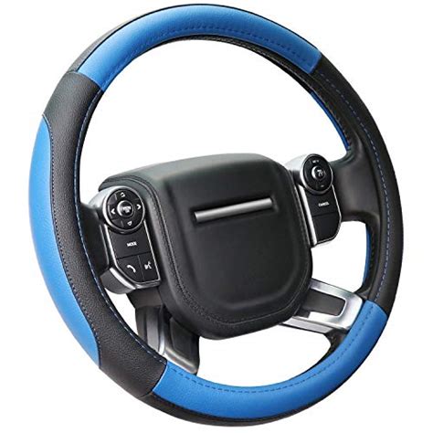 Cofit Microfiber Leather Steering Wheel Cover Universal Size L 39 40