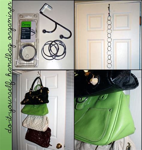Specifically designed to sit on standard closet shelving so it will not take away from valuable clothing space. IW: 15 Ideas for Organizing Accessories | Handbag ...