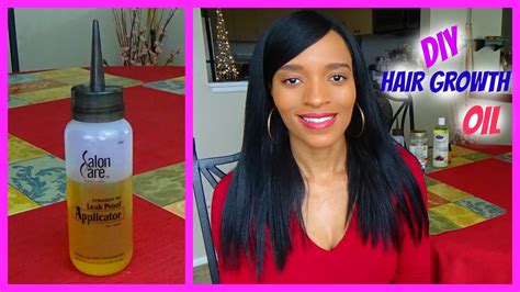 Here comes a mix of black castor, jojoba, and argan oil for hair growth. DIY Hair Growth Oil for Long Healthy Relaxed Hair - YouTube
