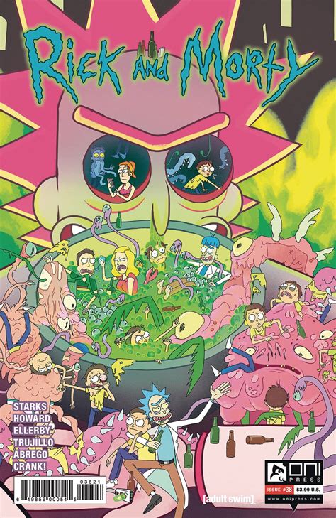 Rick And Morty 38 Scott Variant Cover