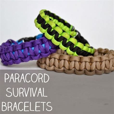 Diy Projects Diy Paracord Survival Bracelet Paracord Bracelet