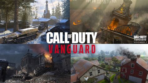 Call Of Duty Vanguard All Multiplayer Maps Coming At Launch Youtube