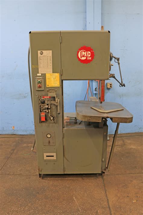 18 Throat 12 Height Grob V 18 Vertical Band Saw Ref No 158308