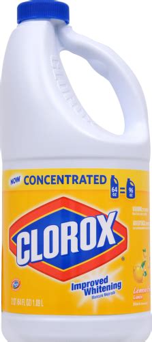 Clorox Lemon Bleach Concentrate 64 Fl Oz Kroger