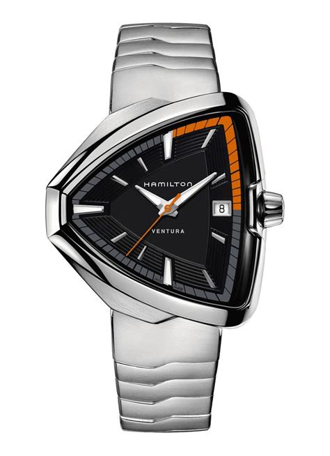 Ständig mehr als eine million uhrenersatzteile von mehr als 4500 alten kalibern auf lager. Hamilton Ventura Elvis Uhr H24551131 • de Bijenkorf