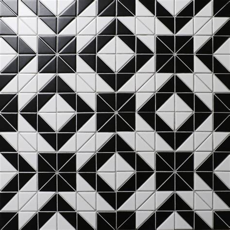 Purchase Cheap Price 2 Black White Artistic Tile Porcelain Floor