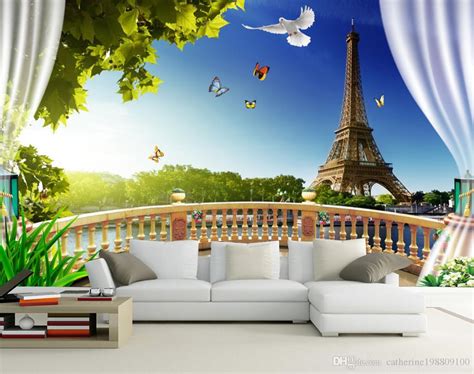 Custom Any Size Mural 3d Wallpaper 3d Wall Papers For Tv