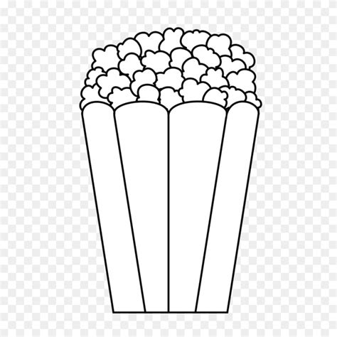 Printable Popcorn Template Printable Word Searches