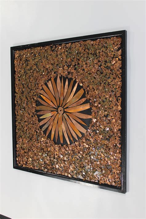 Therefore a great decorative option if you have a drab wall needing both color and texture. Beautiful Copper Abstract Wall Art | Home of Copper Art