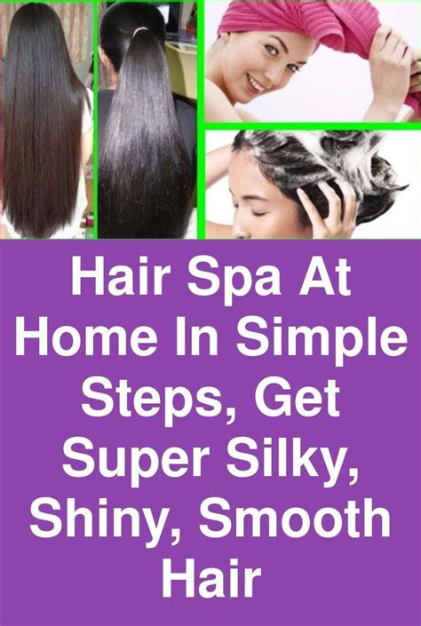 Hair Spa Treatment Steps