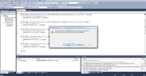 C Run Time Error With Map In Visual Studio 2010 X64 Stack Overflow