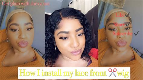 How To Install A Lace Wig For Beginners Youtube
