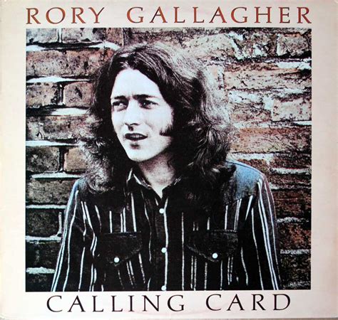 Rory Gallagher Calling Card Irish Blues Rock 12 Lp Vinyl Album Cover