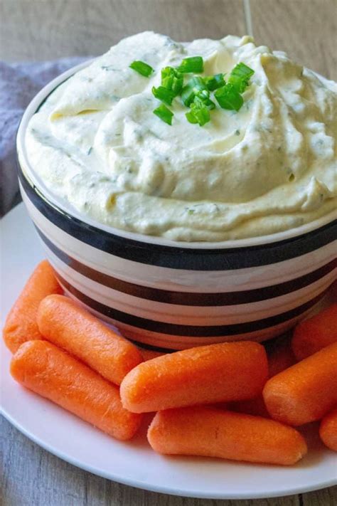 Homemade Ranch Veggie Dip A Wicked Whisk