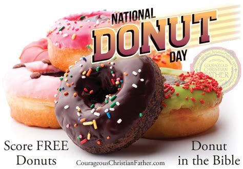 On friday, krispy kreme is giving away free doughnuts to honor national doughnut day. National Donut Day | Courageous Christian Father
