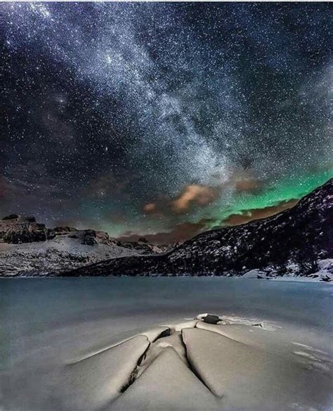 Night Time In Lofoten Norway 📷 Kyrenian Ig Kyrenian Lofoten