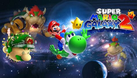 The game's levels are galaxies filled with minor planets and worlds. Super Mario Galaxy 2 by Rayman2000 on DeviantArt