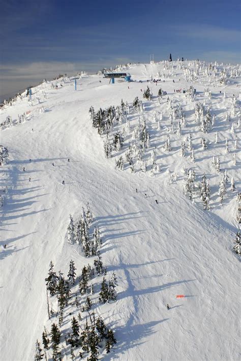 Aerial Image Of Mt Washington Alpine Ski Resort Vancouver Island Bc