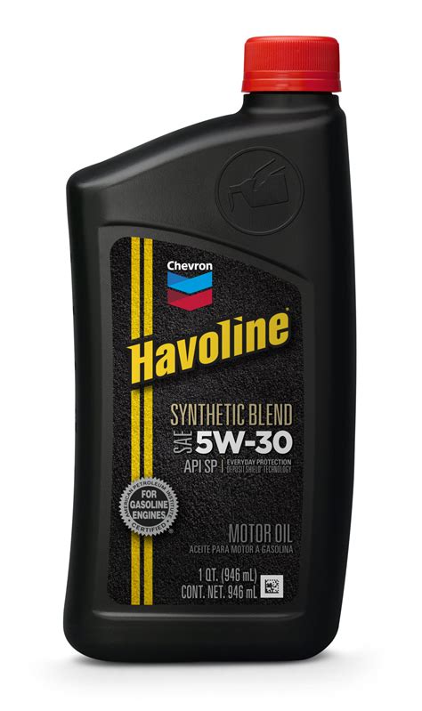 Havoline Synthetic Blend Motor Oil 5w 30 Santmyer Online Store