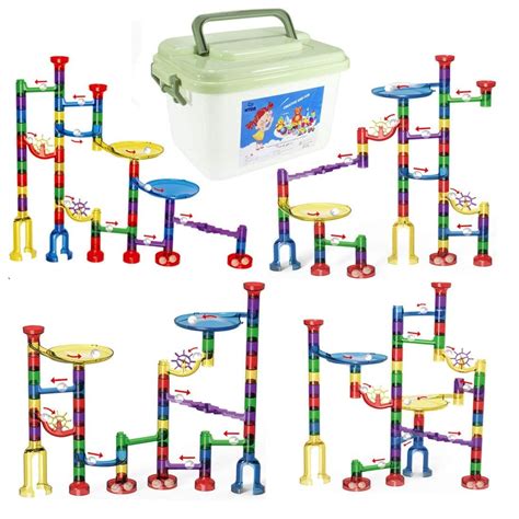 Buy Wtor Marble Run Set Marble Race Track Marble Maze Game Stem