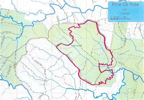 Pine Creek Map Nobmob