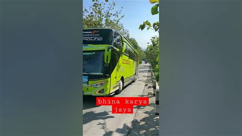 Bus Pariwisata Bhina Karya Jaya Youtube