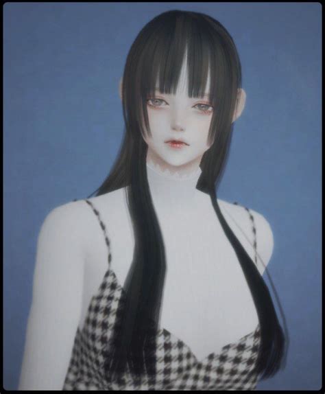 Hair05 De Yuu Tori Tori Sims Hair Sims 4 Sims 4 Characters