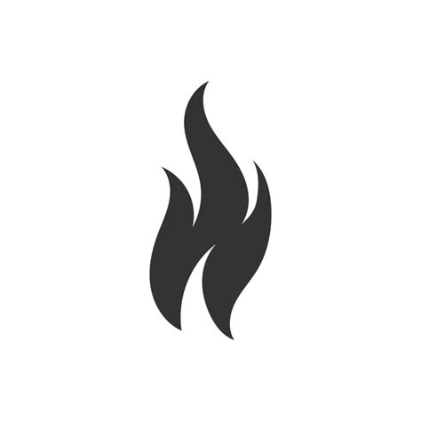 Icono De Fuego Flama De Fuego Logotipo De Llama Ilustraci N De Dise O De Vector De Fuego