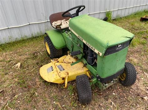 John Deere 70 Lawn Tractor Wmower Deck Bigiron Auctions