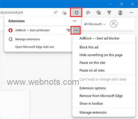 How To Block Pop Up In Microsoft Edge Browser Webnots