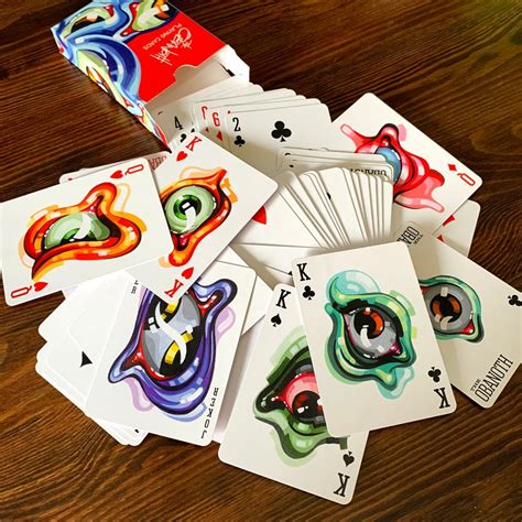 Original Playing Card Deck The Obanoth Playing Cards Art Custom