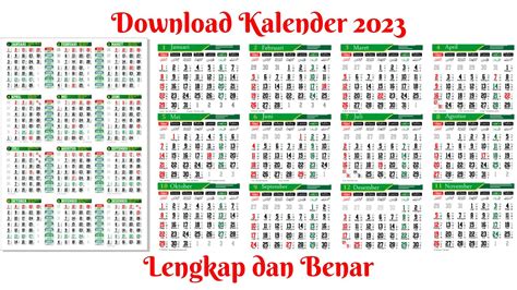 Kalender 2023 Lengkap Dengan Hijriyah Pdf Get Calendar 2023 Update
