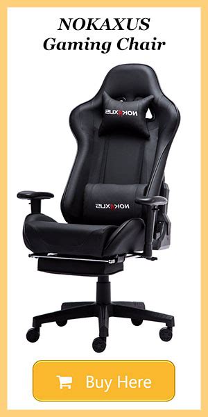 We've labored hard to combine top notch components and manufacturing. Nokaxus Gaming Chair Review 2019: Comfy +30% Thickness Giant