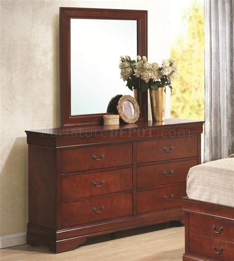 Louis Philippe 200439 Bedroom In Cherry By Coaster Woptions