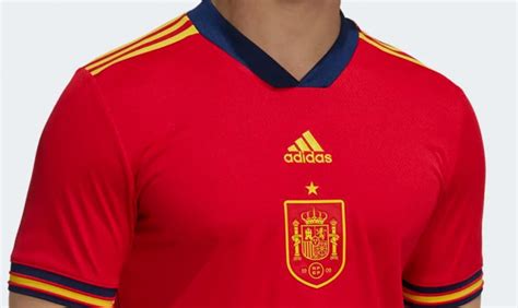 Camiseta 1ª España Authentic Para El Mundial Qatar 2022