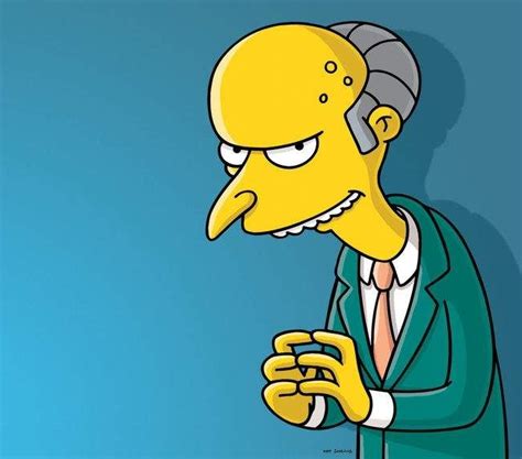 Excelente Sr Burns Mr Burns Simpsons The Simpsons Mr Burns